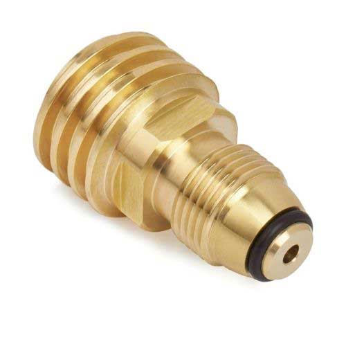 Propane Tank Adapter Solid Brass Safety POL Tank Convert to QCC1 Type1