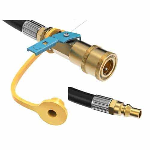 1 4 Quick Connect Disconnect Adapter Propane Extension Hose for RV Trailer 3